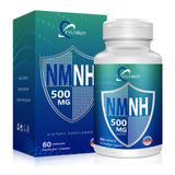 FYLFRKUY NMNH 500mg B3 Niacin Supplement bottle front view