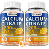 Fzjjyana Calcium Citrate Gummies front view with packaging
