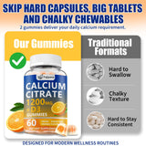 Fzjjyana Calcium Citrate Gummies nutritional information