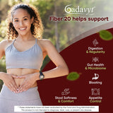 GADAVYT Liquid Fiber Supplement ingredients list on the back