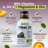 GADAVYT Liquid Fiber Supplement side view with label details