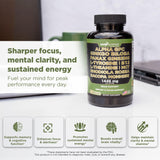 GADE NUTRITION Alpha-GPC Capsules side view