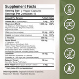GADE NUTRITION Magnesium 1000 mg Complex on a wooden table