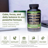 GADE NUTRITION Magnesium 1000 mg Complex side view showing capsules