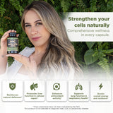 GADE NUTRITION NAC Quercetin Zinc Supplement side view