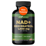 GADE NUTRITION NAD+ with Resveratrol supplement front view