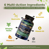 GADE NUTRITION Quercetin 500mg capsules with ingredients list