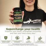 GADE NUTRITION Quercetin Supplement 500mg side view