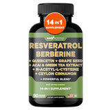 GADE NUTRITION Resveratrol Supplement 87g front view