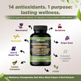 GADE NUTRITION Resveratrol Supplement 87g packaging