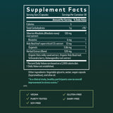 Gaia Herbs Adrenal Extracts 177g capsules in a clear container