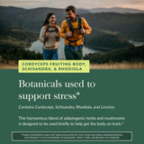 Gaia Herbs Adrenal Health Jumpstart lifestyle scene with herbs