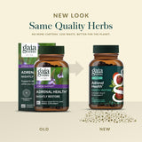 Gaia Herbs Adrenal Health Nightly Restore packaging details