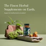 Gaia Herbs Agile Mind supplement bottle side view