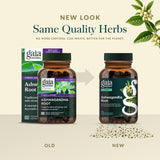 Gaia Herbs Ashwagandha Capsules with organic ingredients