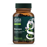 Gaia Herbs Bacopa Nootropic Support Supplement front view