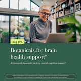 Gaia Herbs Bacopa Nootropic Support Supplement ingredients list