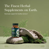 Gaia Herbs Bacopa Nootropic Support Supplement side view