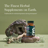 Gaia Herbs Black Cohosh 60 vegan capsules side view