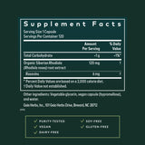 Gaia Herbs Black Cohosh bottle with label
