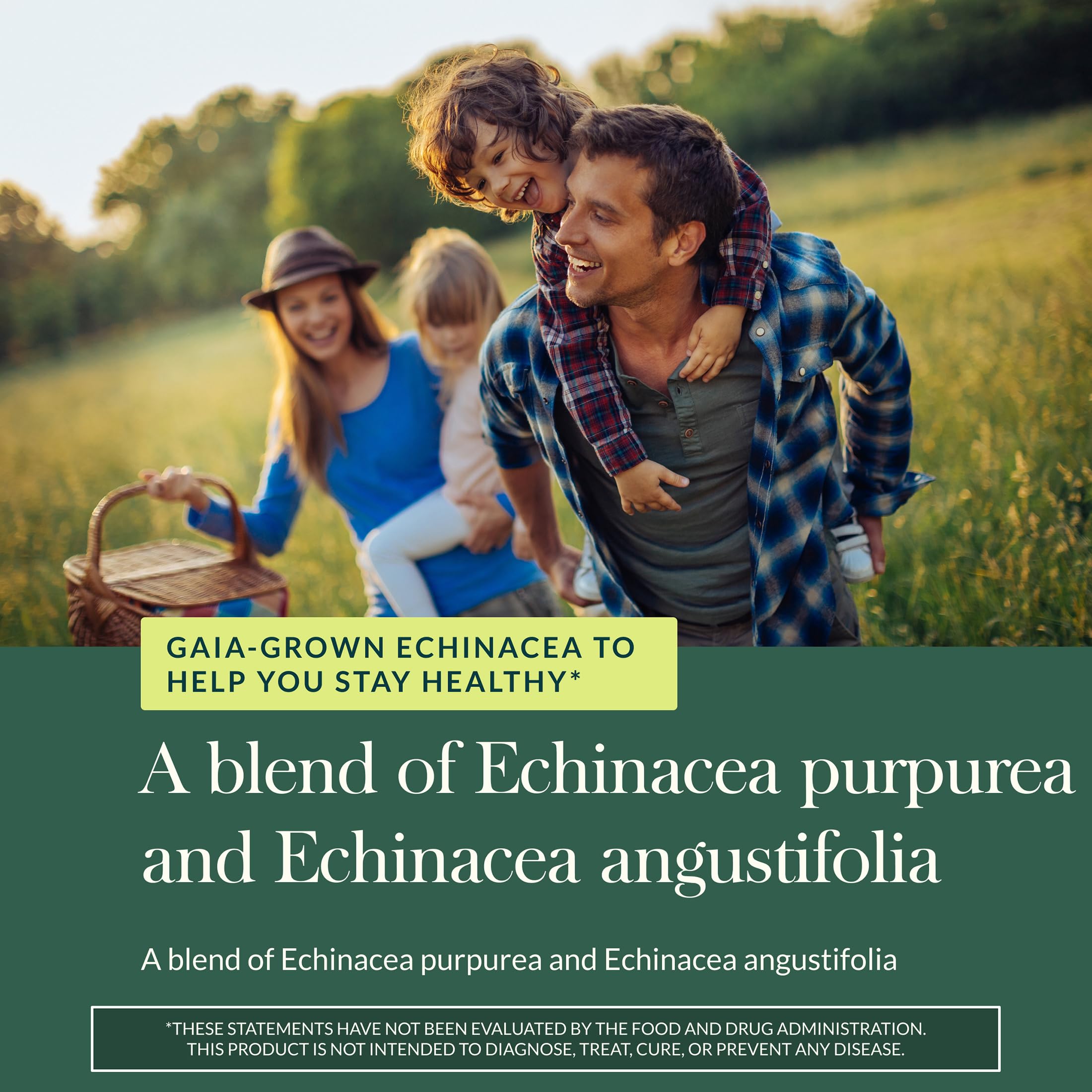 Gaia Herbs Echinacea 91g packaging
