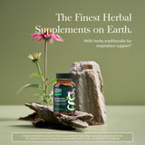 Gaia Herbs Echinacea Goldenseal capsules in bottle
