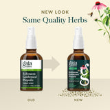Gaia Herbs Echinacea Throat Spray in use