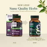 Gaia Herbs Elderberry Capsules organic certification