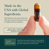 Gaia Herbs Eleuthero Root Herbal Supplement capsules close-up