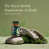 Gaia Herbs Eleuthero Root Herbal Supplement side view