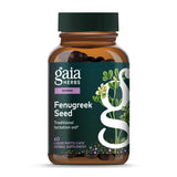 Gaia Herbs Fenugreek Seed Lactation Support Supplement front view