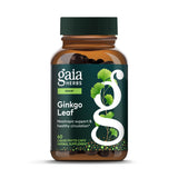Gaia Herbs Ginkgo Biloba Capsules 1430mg front view