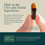 Gaia Herbs Hawthorn Berry Supplement packaging