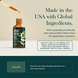 Gaia Herbs Herbal Supplement bottle top