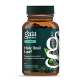 Gaia Herbs Holy Basil 177g front view of packaging