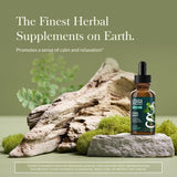 Gaia Herbs Kava Kava Root Supplement 85g back view