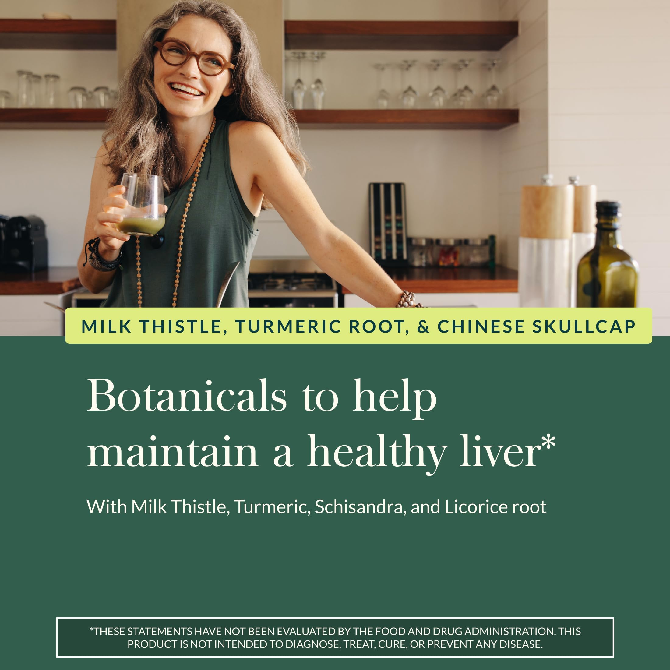 Gaia Herbs Liver Health Supplement 177g packaging