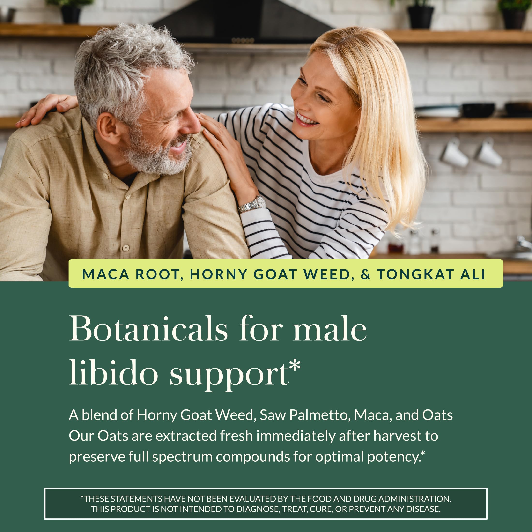 Gaia Herbs Male Libido Supplement packaging details