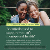 Gaia Herbs Menopause Support Daytime 177g capsules on a table