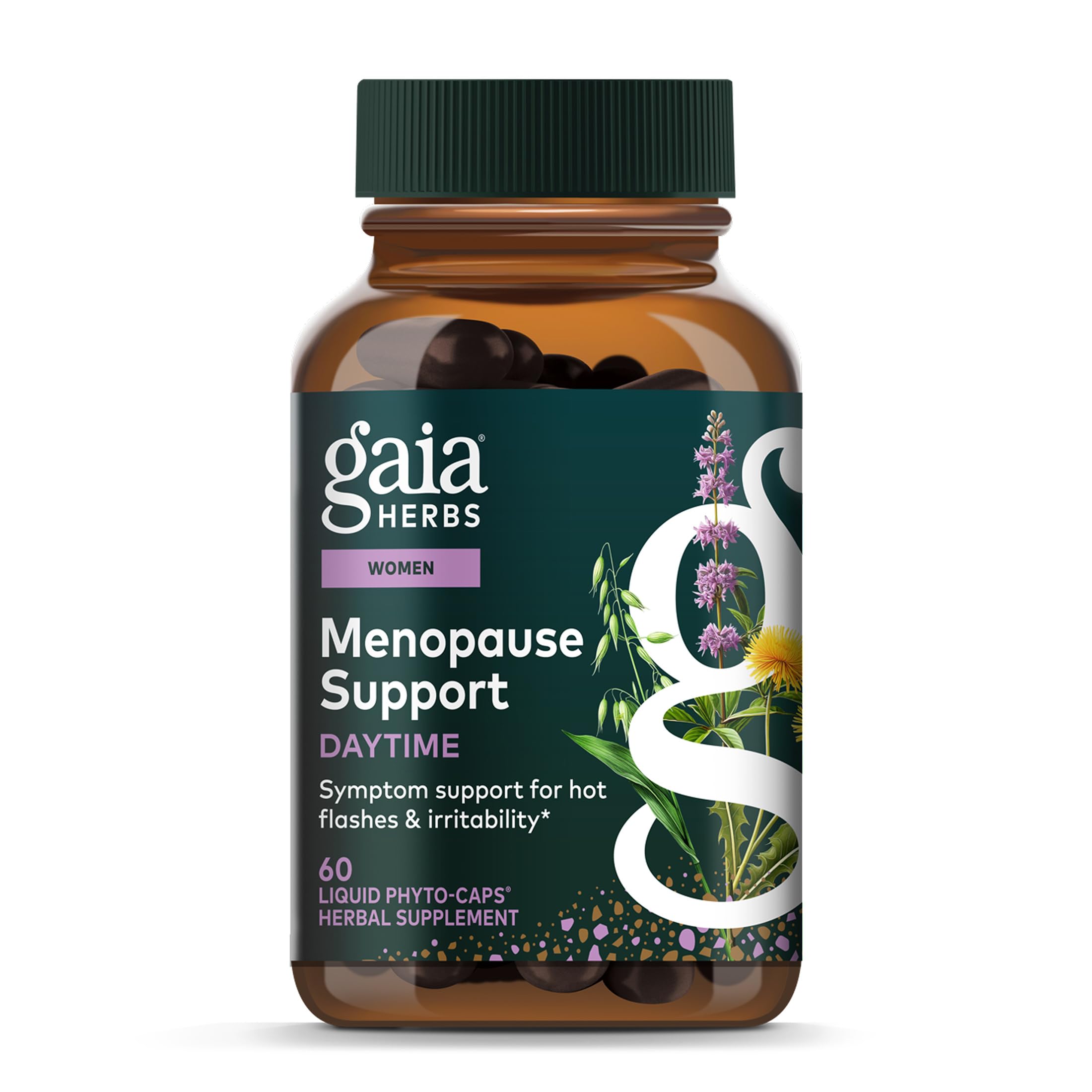 Gaia Herbs Menopause Support Daytime 177g front view