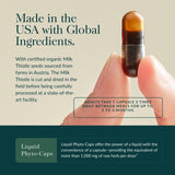 Gaia Herbs Milk Thistle Herbal Supplement capsules
