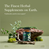 Gaia Herbs Nettle Leaf Capsules side view showing label