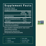 Gaia Herbs Olive Leaf Extract capsules close-up