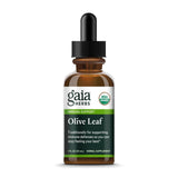 Gaia Herbs Olive Leaf Liquid Extract 82g front view