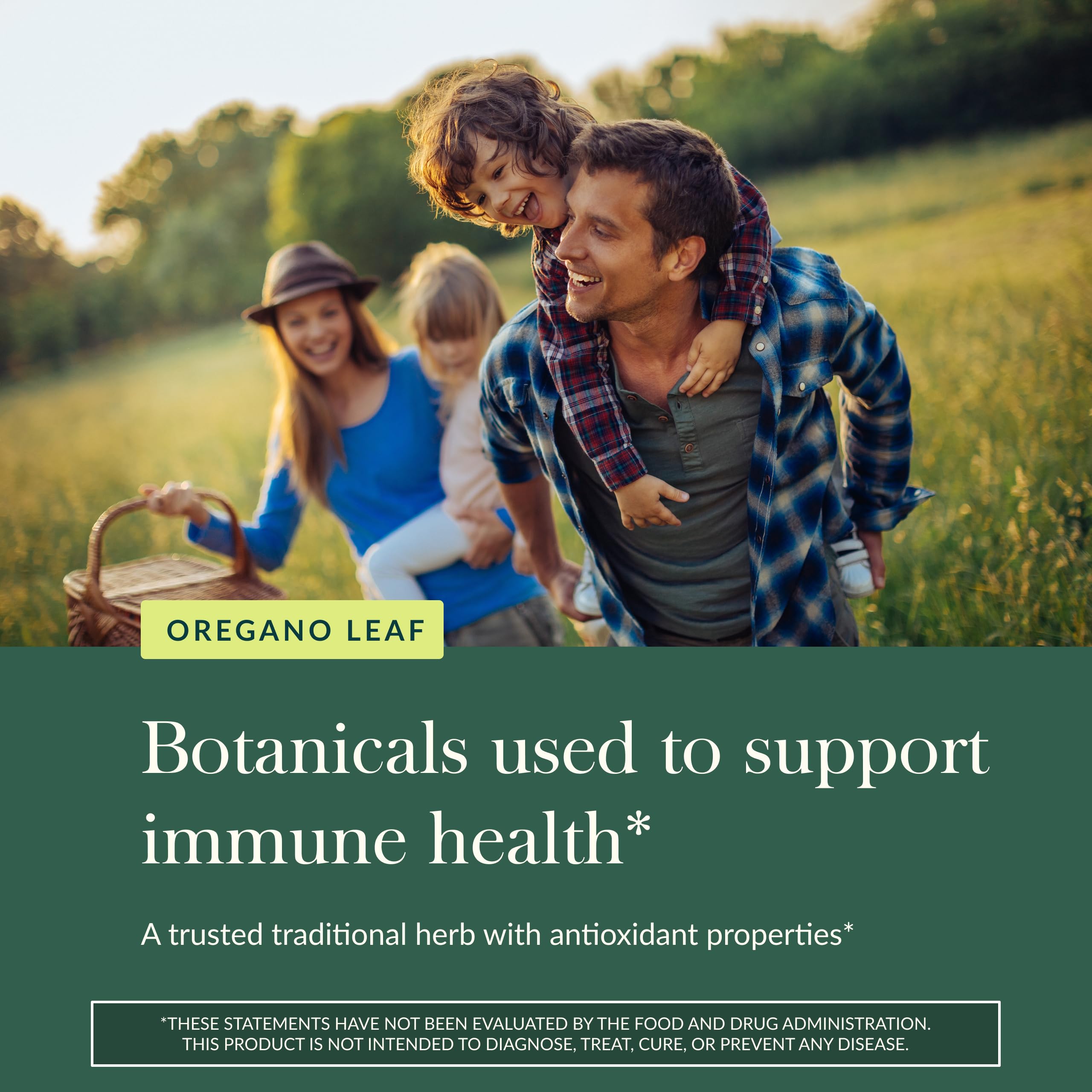 Gaia Herbs Oregano Leaf Liquid Supplement lifestyle image