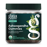 Gaia Herbs Organic Ashwagandha Gummies front view