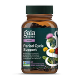 Gaia Herbs Period Cycle Support front view with product label
