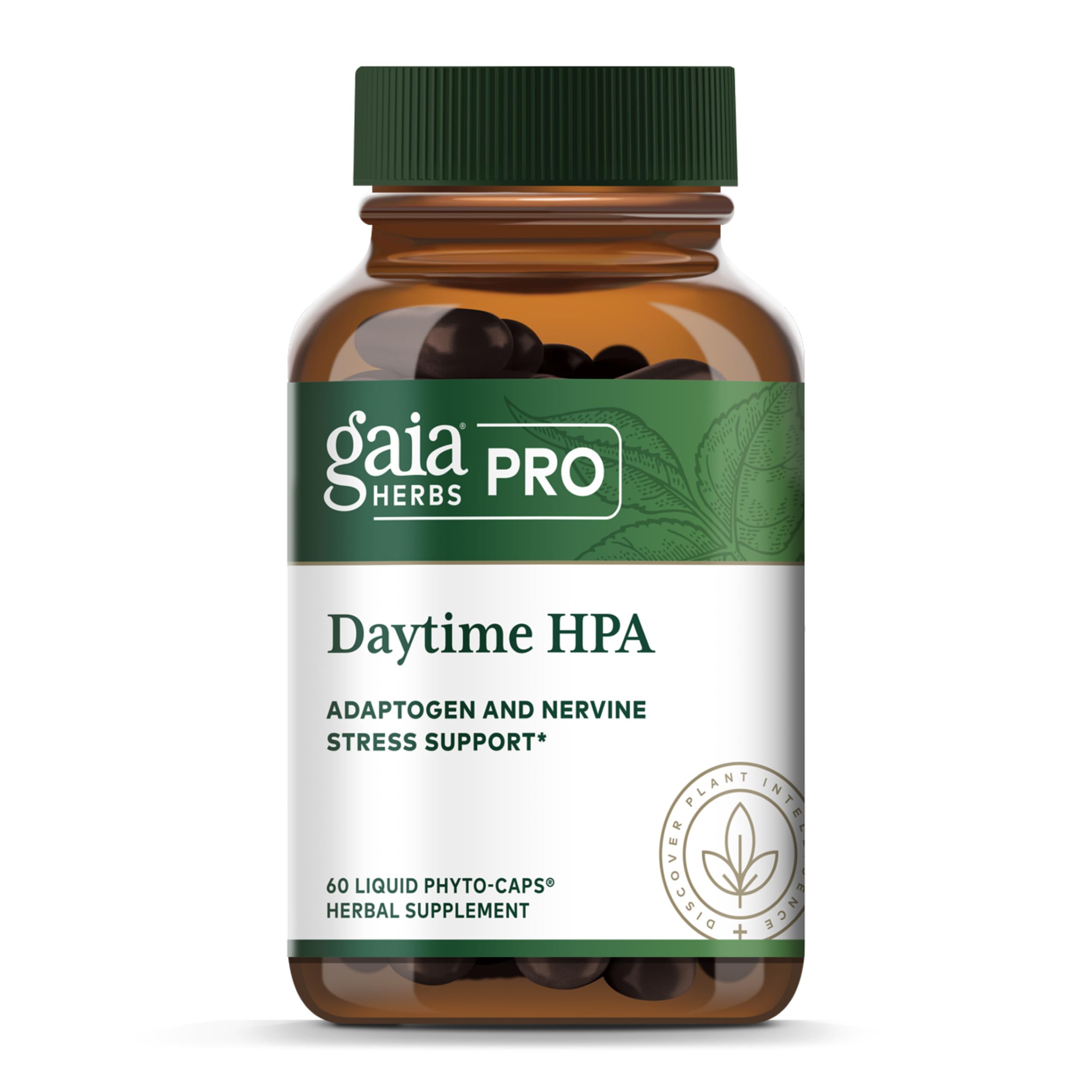 Gaia Herbs PRO Adaptogen Support Supplement front view