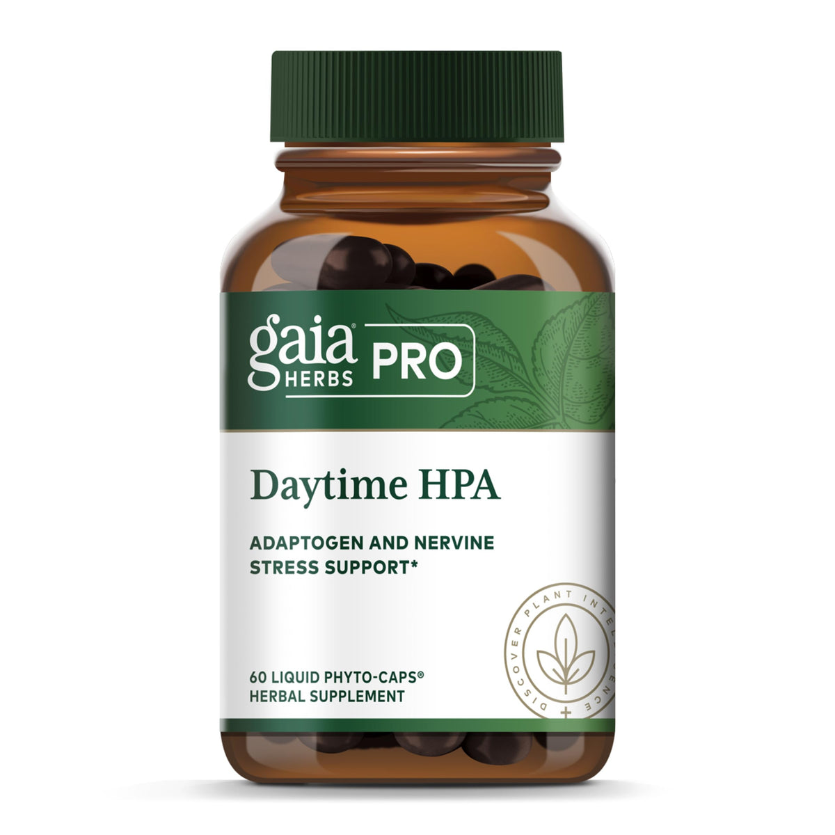 Gaia Herbs PRO Adaptogen Support Supplement front view