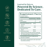 Gaia Herbs PRO Adaptogen Support Supplement side view